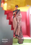 Silkina By Kreshva Satin Kashmiri Prints Saree Wholesale Market Surat